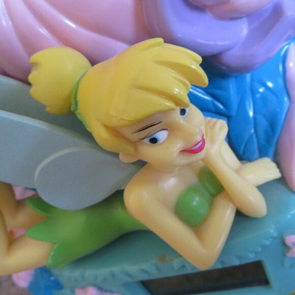 Vintage Disney Tinkerbell Projection Clock Working (93V) - Picture 7 of 9